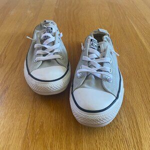 Converse All Star Slip Ons size 10 Grey